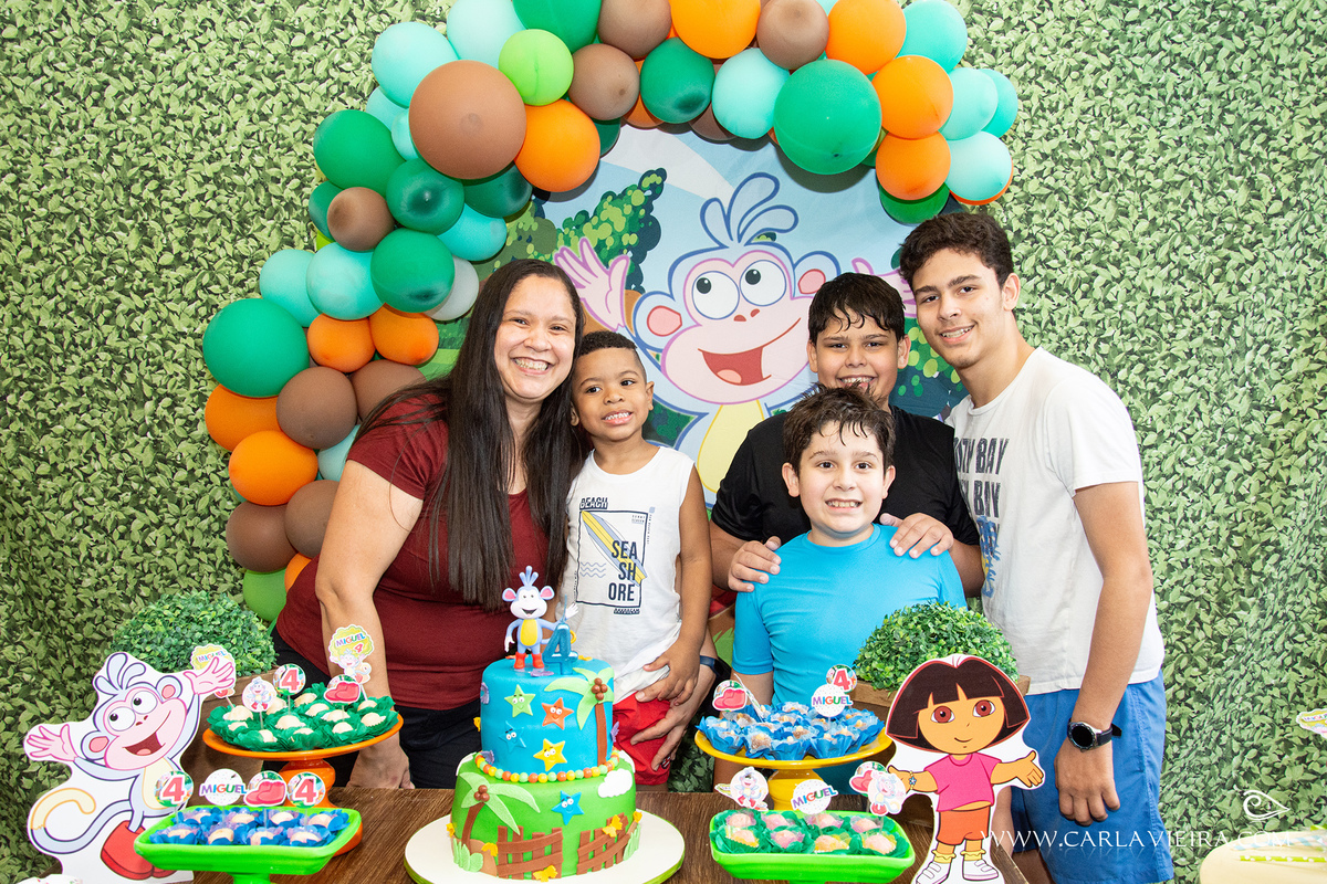 Festa Infantil; Dora aventureira