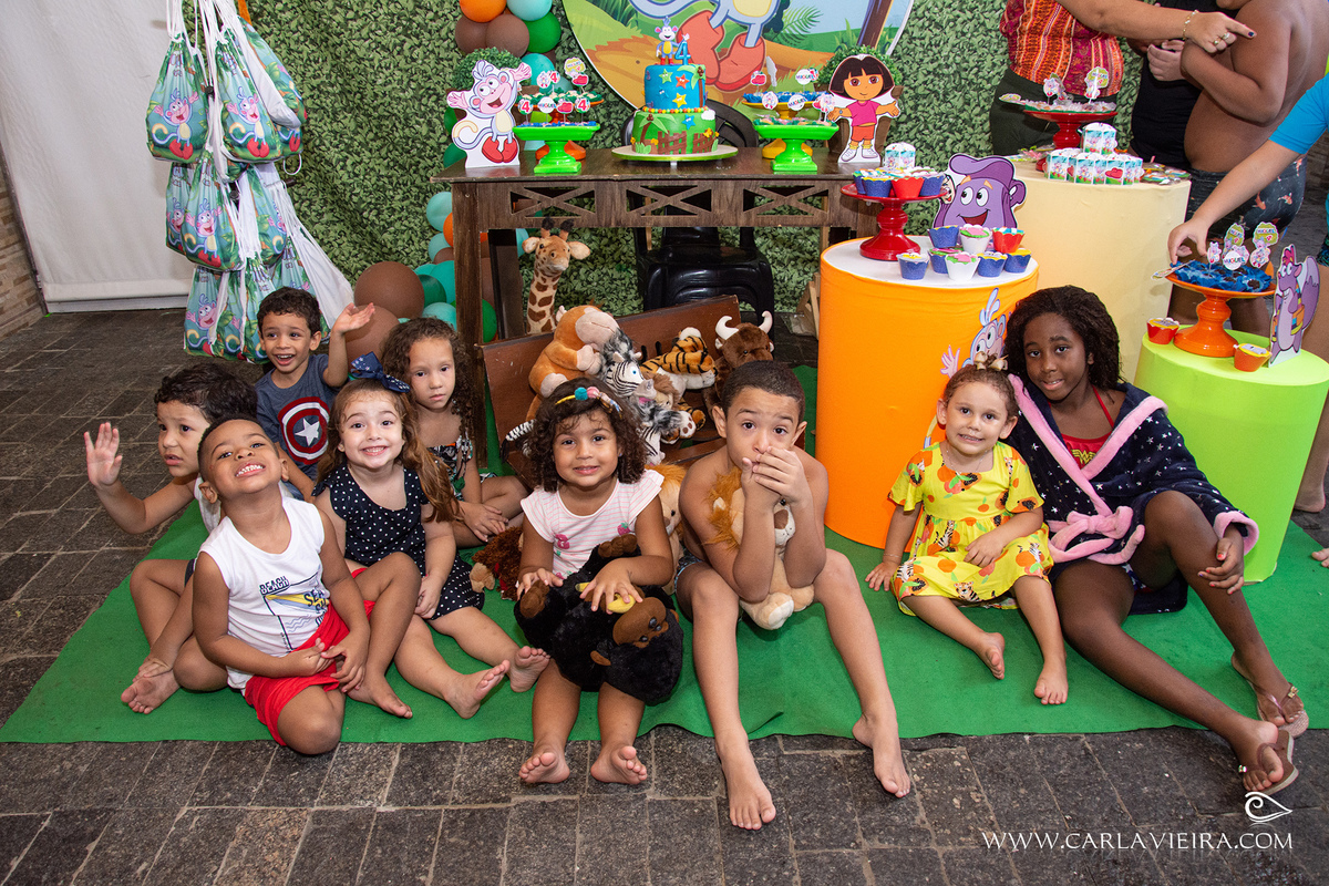 Festa Infantil; Dora aventureira