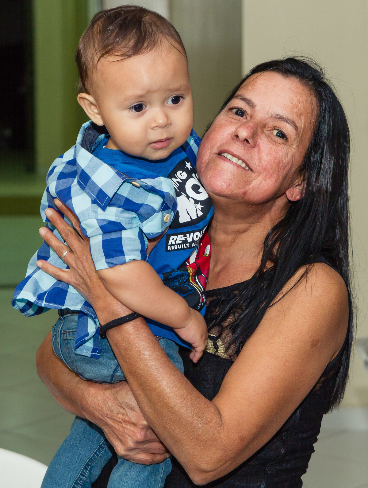 Avó e seu netinho Isaac pelo fotógrafo Douglas Maia