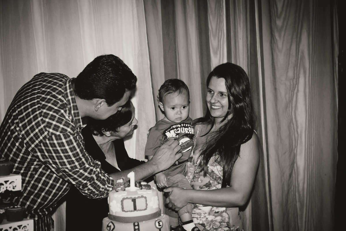 Isaac e vovó pelo fotógrafo Douglas Maia