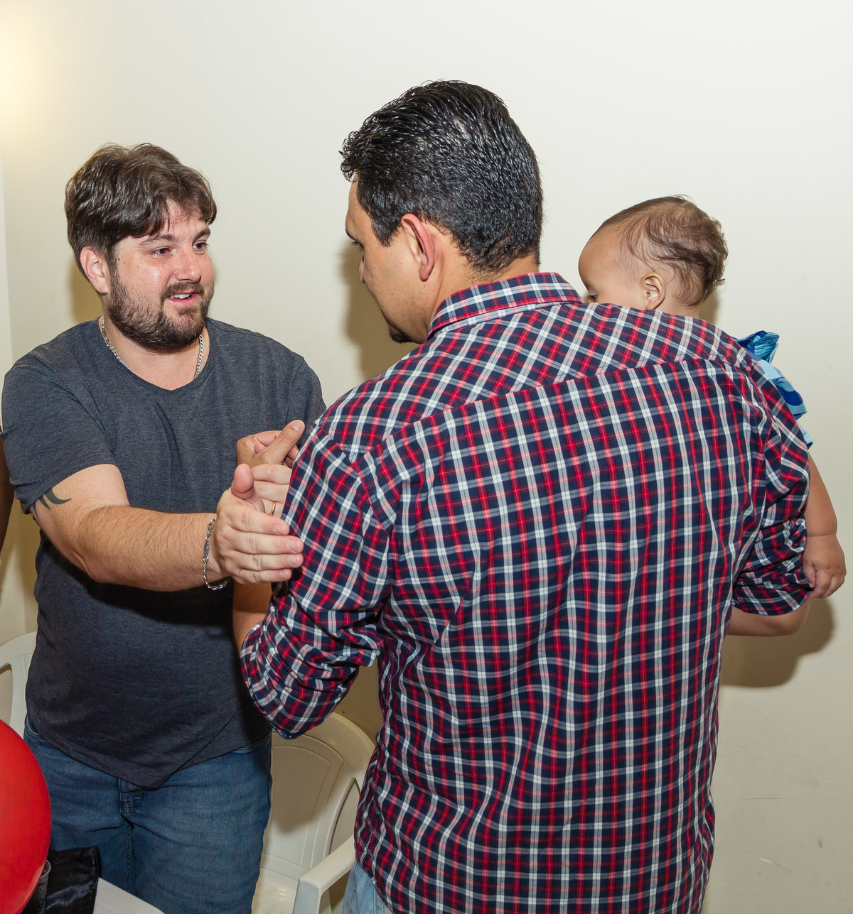 Recepção de convidado  pelo fotógrafo Douglas Maia