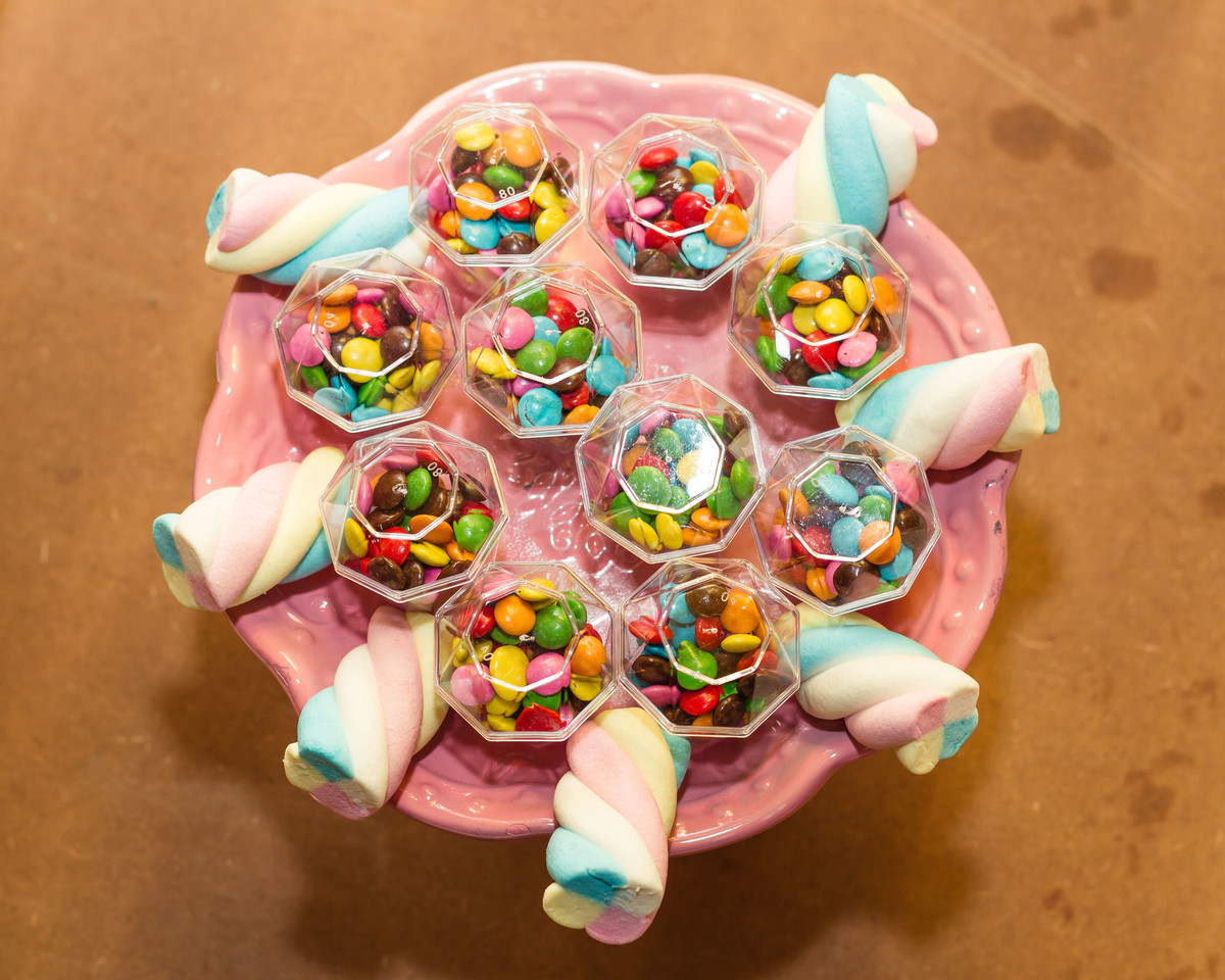 Marshmallow e caixa de acrílico Tema Princesa pelo fotógrafo Douglas Maia