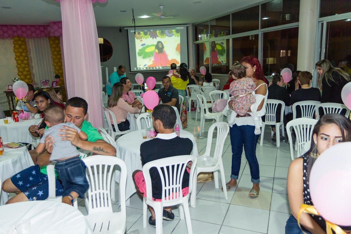 Telão ao fundo pelo fotógrafo Douglas Maia