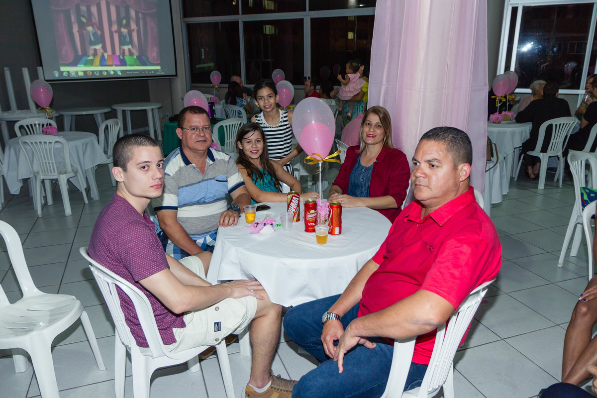 Família convidada na festa da Luisa pelo fotógrafo Douglas Maia