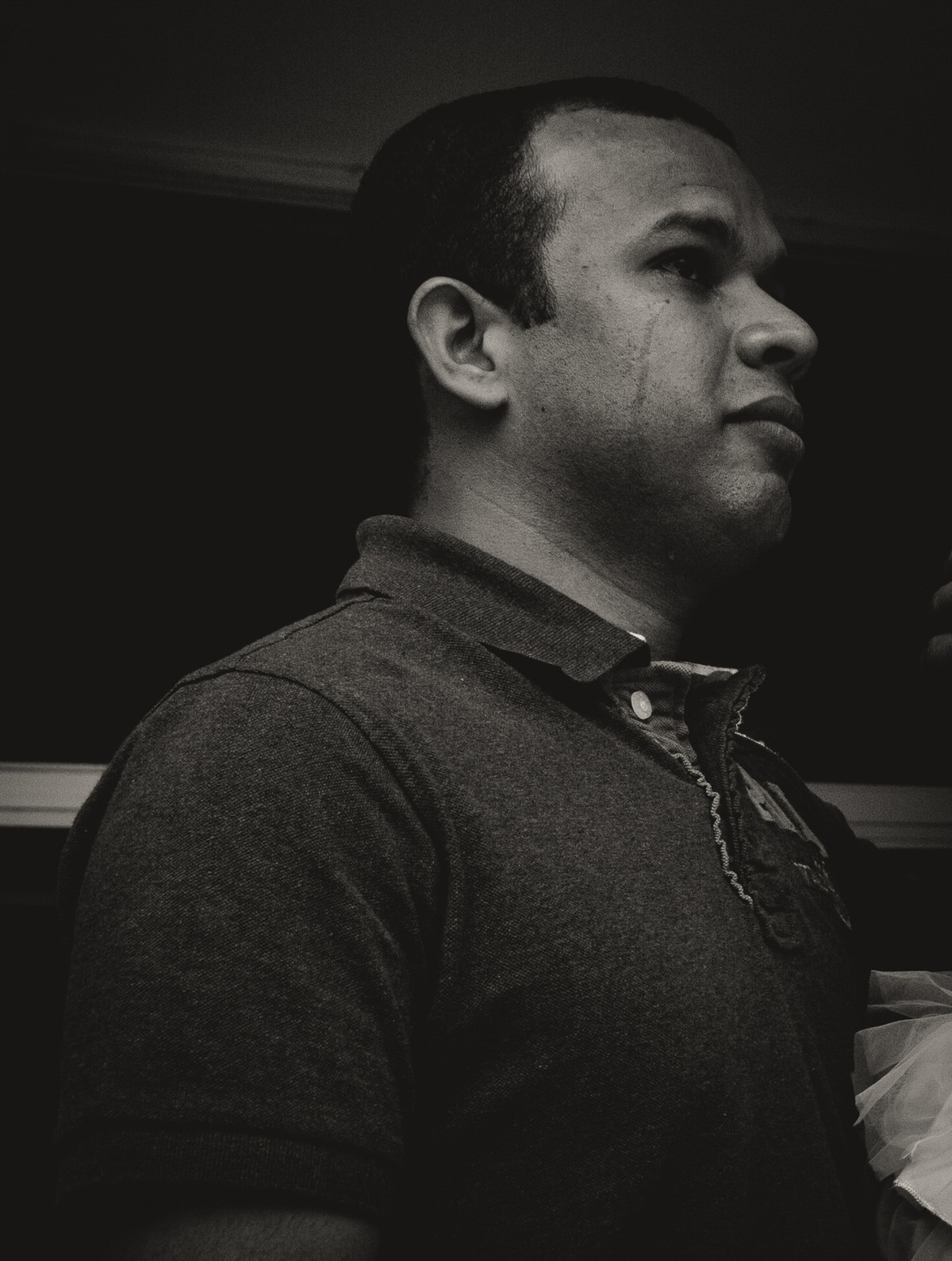 Lágrimas do pai pelo fotógrafo Douglas Maia