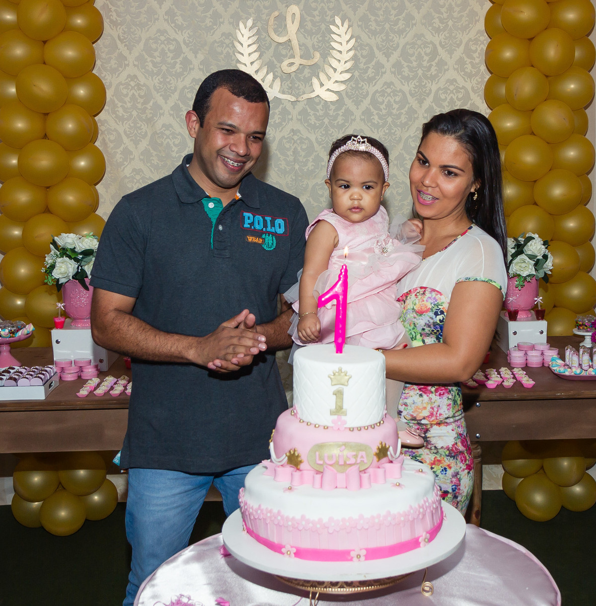 Parabéns para a Luísa pelo fotógrafo Douglas Maia