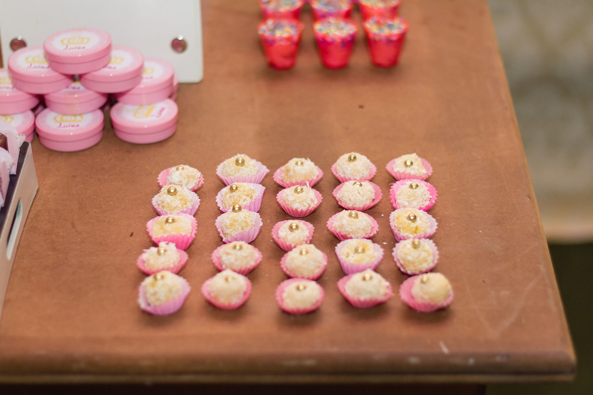 Docinhos Tema Princesa pelo fotógrafo Douglas Maia