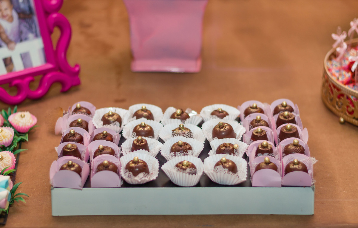 Doce chocolate Tema Princesa pelo fotógrafo Douglas Maia