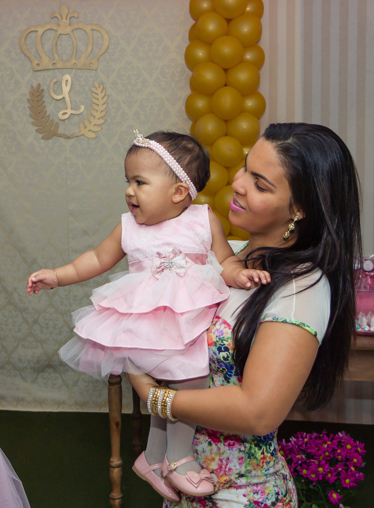 Luísa e sua mamãe pelo fotógrafo Douglas Maia