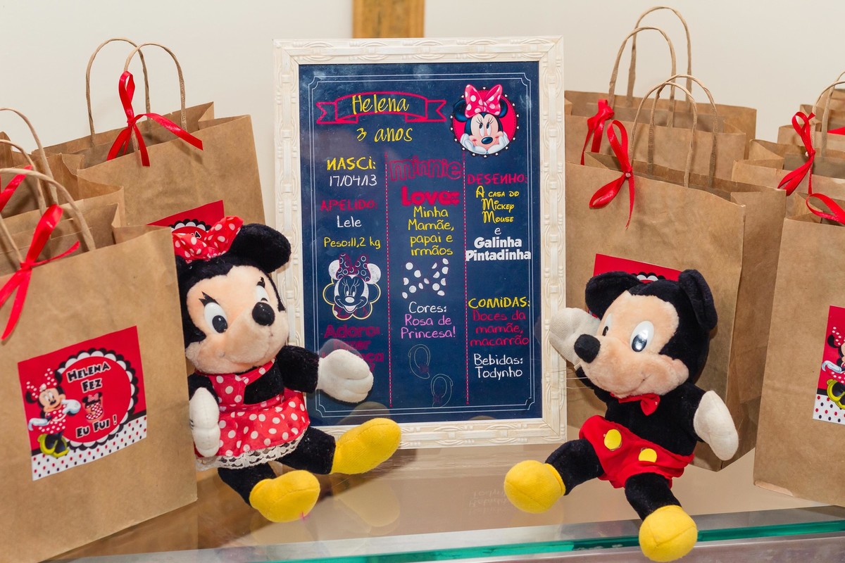 Quadro características Helena Tema Minnie pelo fotógrafo Douglas Maia