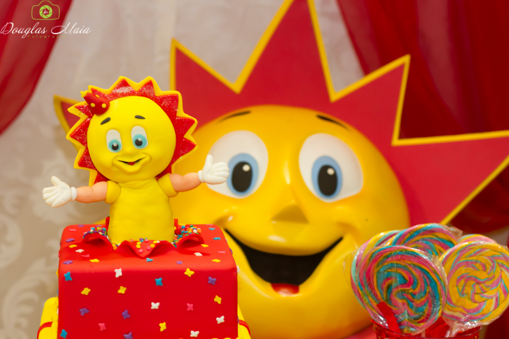 Bolo do Solzinho pelo fotógrafo Douglas Maia