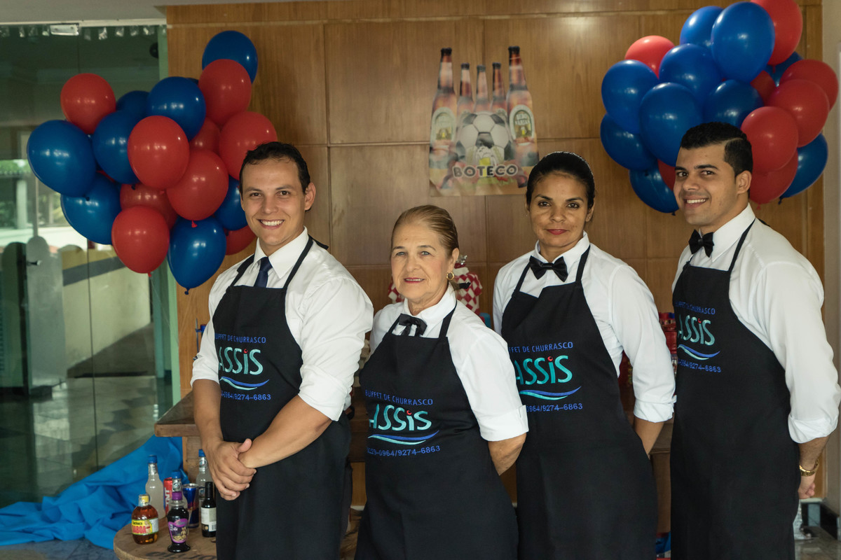 Equipe do Buffet pelo fotógrafo Douglas Maia