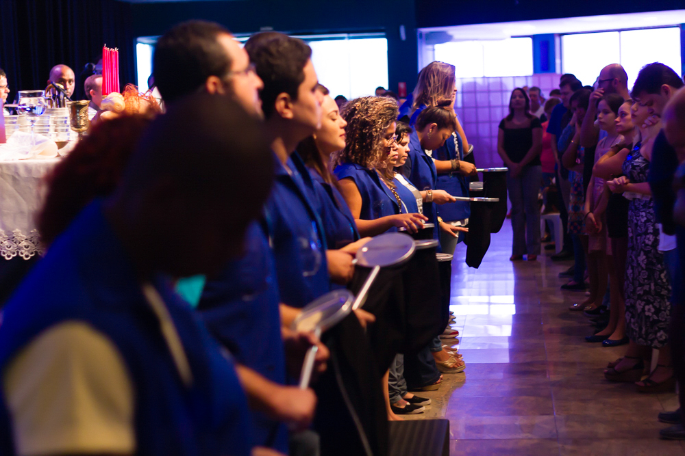 Equipe do Host na Igreja Missão Praia da Costa pelo fotógrafo Douglas Maia