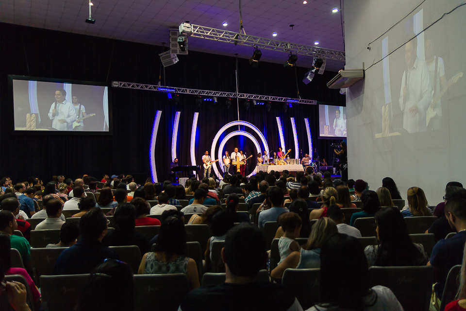 Visão geral da Igreja Missão Praia da Costa pelo fotógrafo Douglas Maia