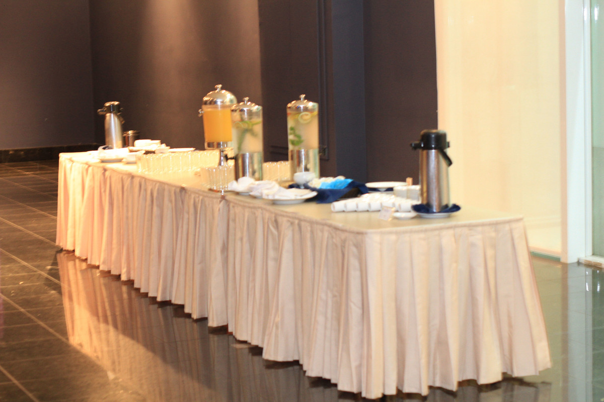 Coffee break preparado para os convidados pelo fotógrafo Douglas Maia