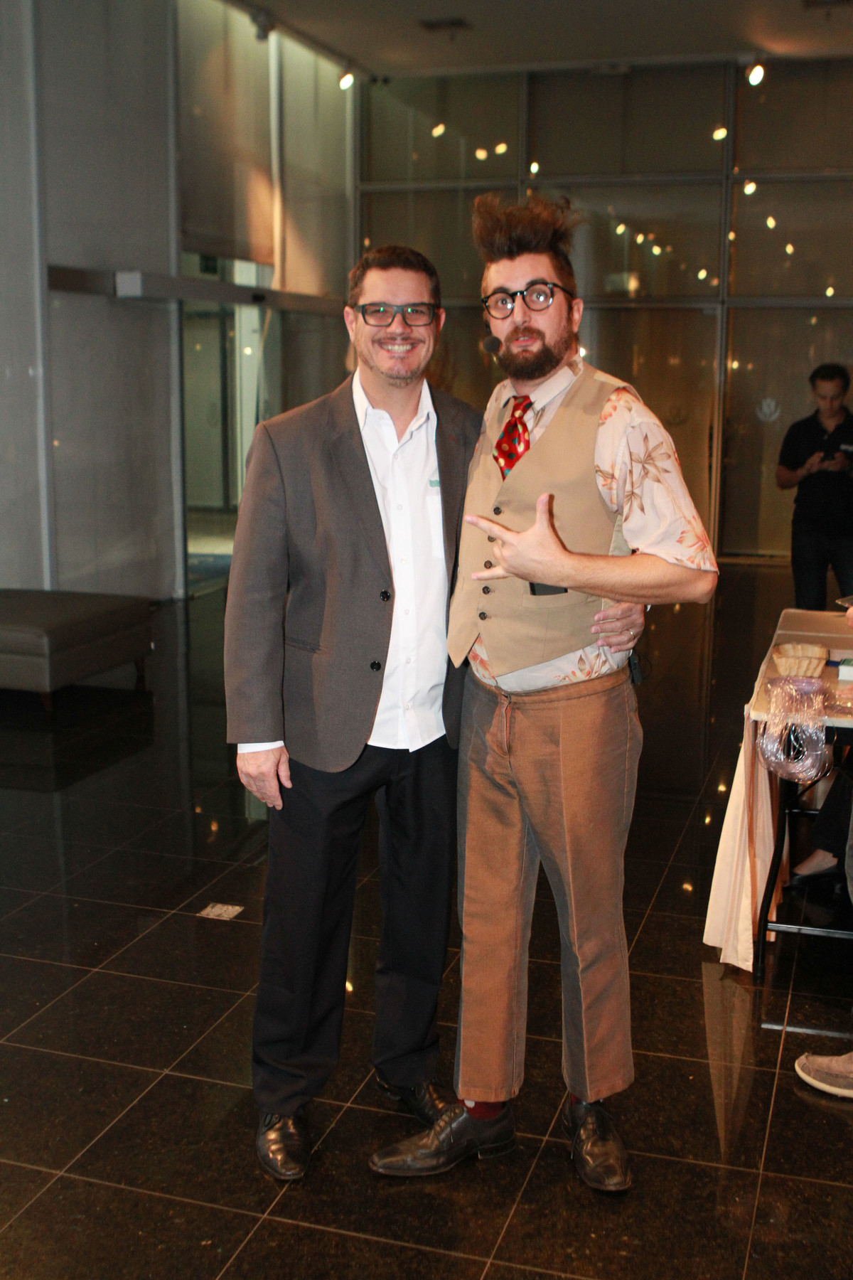 Foto na recepção pelo fotógrafo Douglas Maia