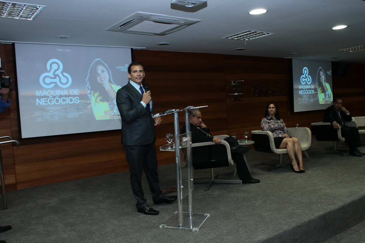Lançamento do Programa-Máquina de Negócios-Rede Tv-pelo fotógrafo Douglas Maia