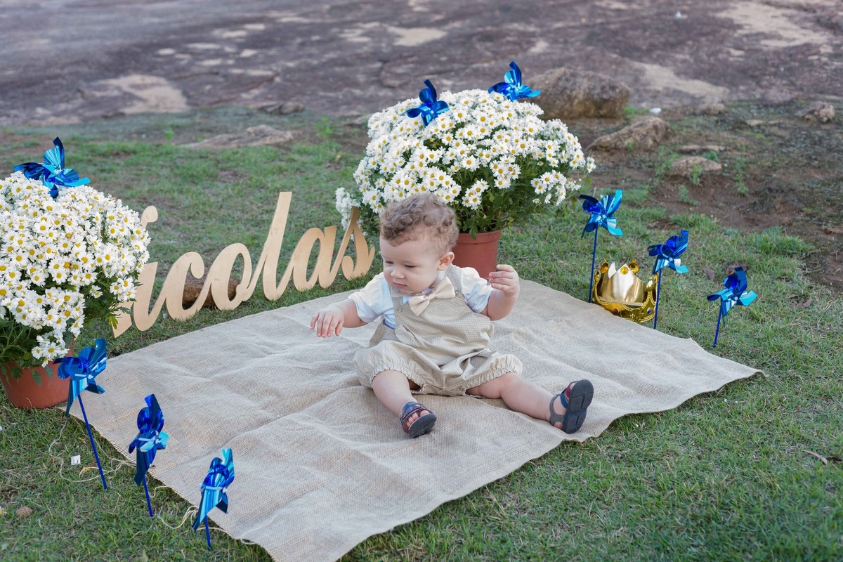 Smash the cake Tema Príncipe pelo fotógrafo Douglas Maia