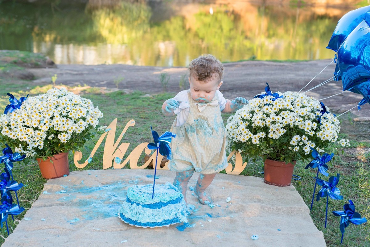 Tema Príncipe para Smash the Cake pelo fotógrafo Douglas Maia