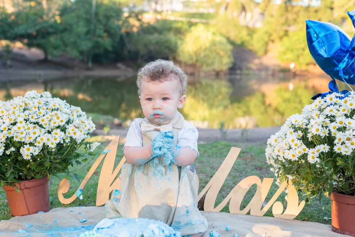 Smash The Cake divertido pelo fotógrafo Douglas Maia