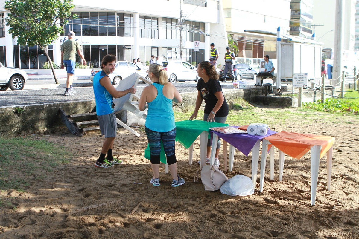 Preparativos do evento pelo fotógrafo Douglas Maia