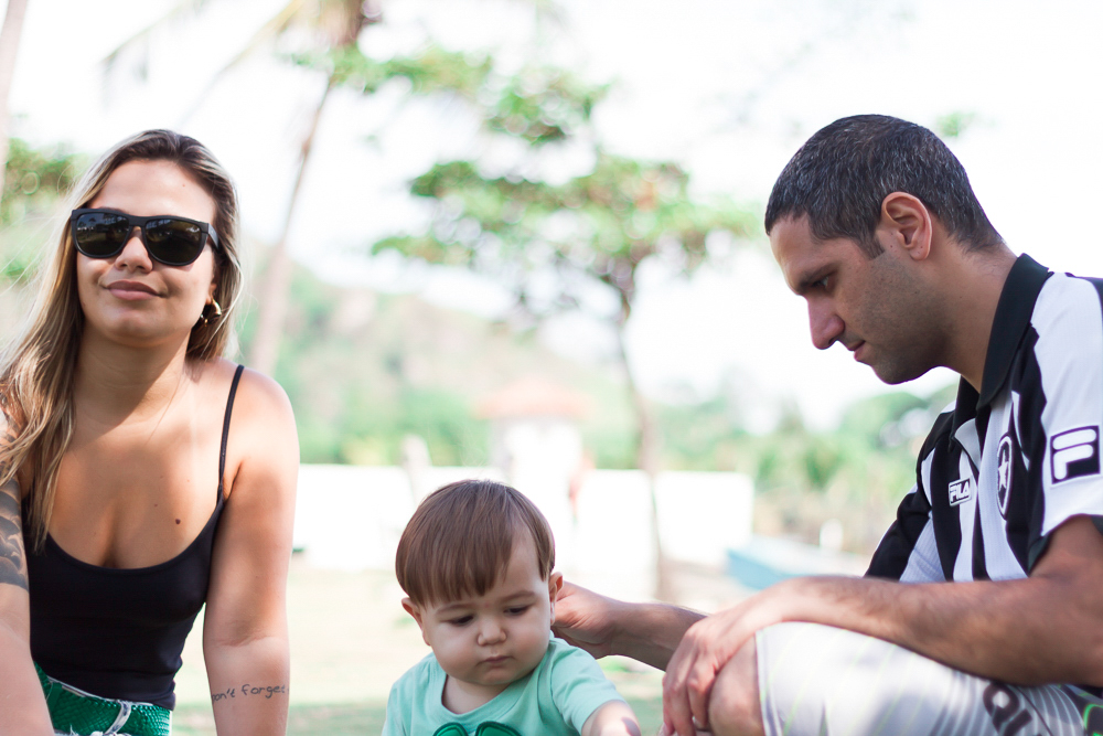 Família se divertindo pelo fotógrafo Douglas Maia