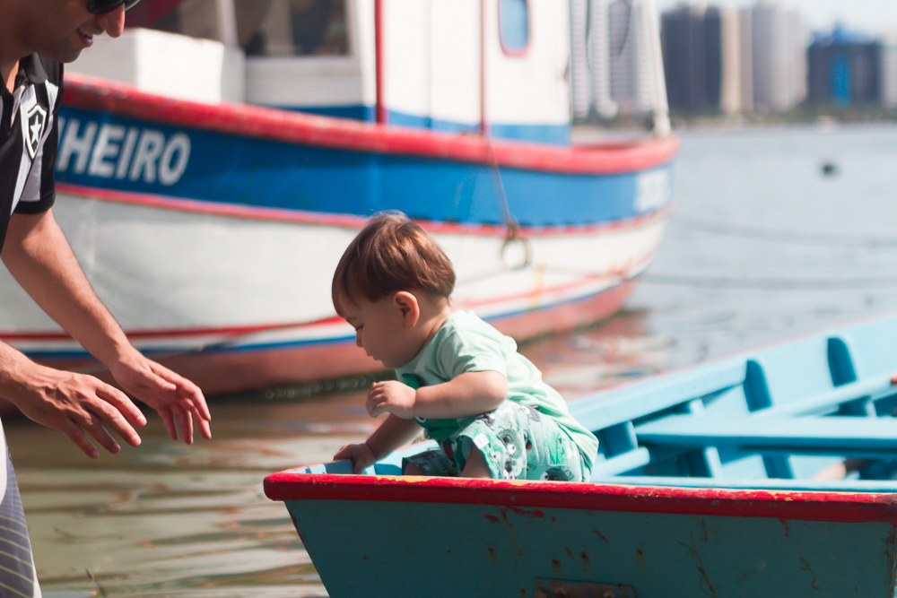 Caio na canoa pelo fotógrafo Douglas Maia