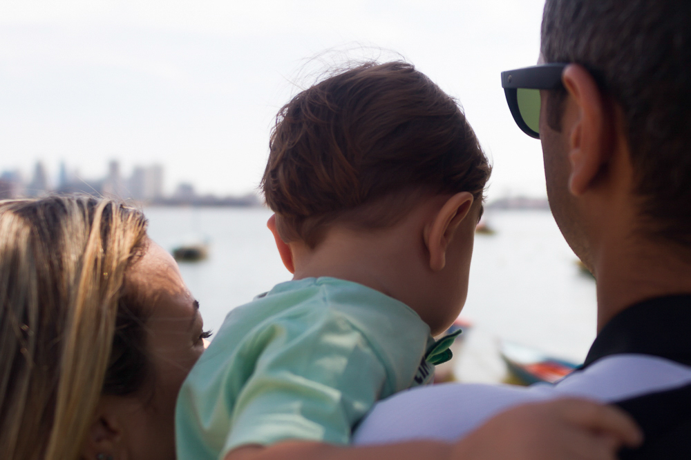Foto da família unida pelo fotógrafo Douglas Maia