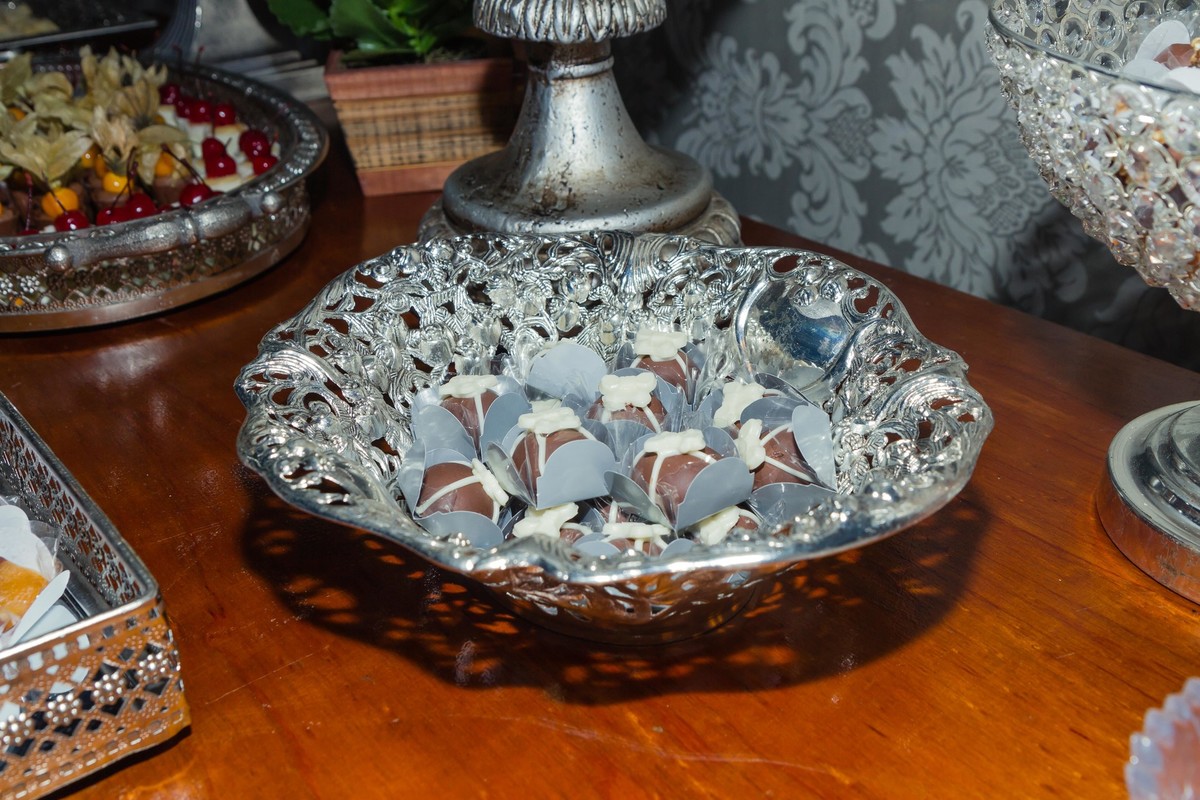 Doces chocolate Bodas de Prata pelo fotógrafo Douglas Maia