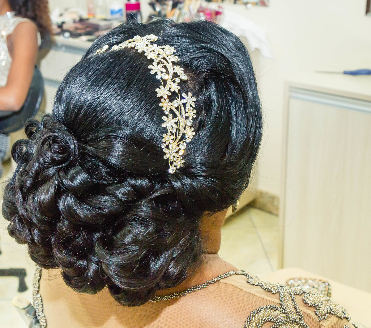 Penteado da Cláudia pelo fotógrafo Douglas Maia