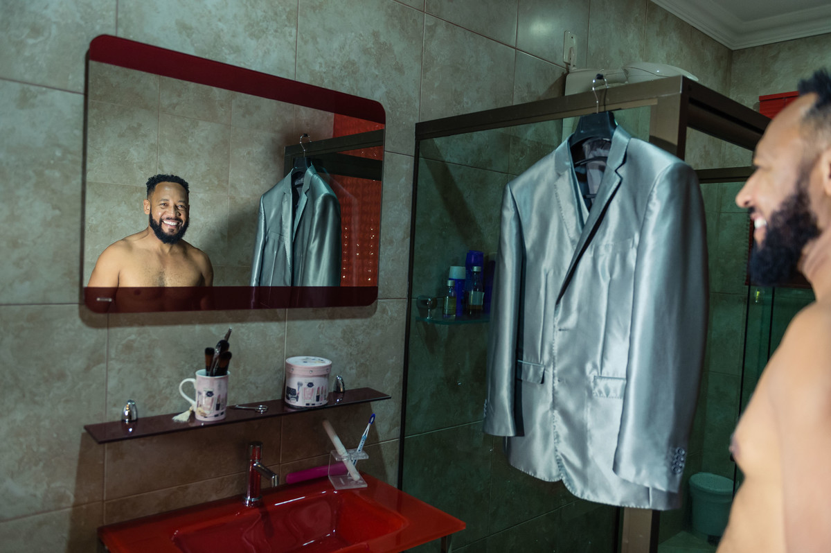 Jefferson se preparando Bodas de Prata pelo fotógrafo Douglas Maia