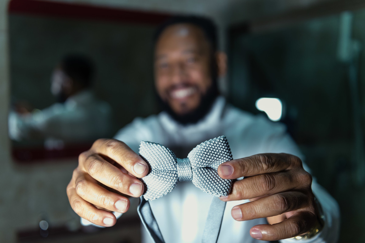 Gravata Bodas de Prata pelo fotógrafo Douglas Maia