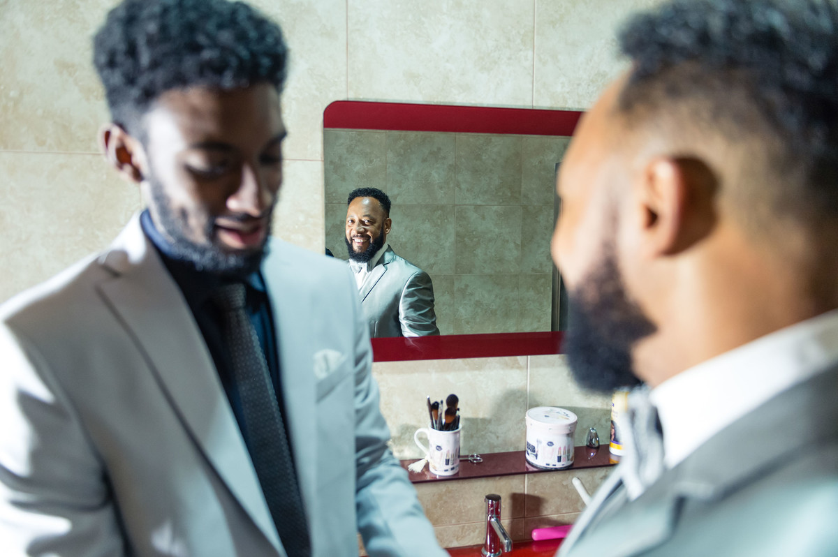 Pai e filho Bodas de Prata pelo fotógrafo Douglas Maia