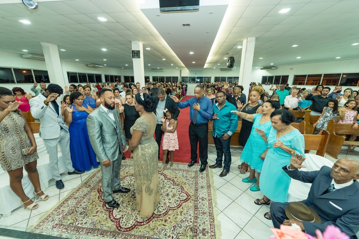 Benção sobre o casal Bodas de Prata pelo fotógrafo Douglas Maia