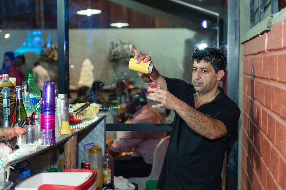 Bar Bodas de Prata Cláudia e Jefferson pelo fotógrafo Douglas Maia