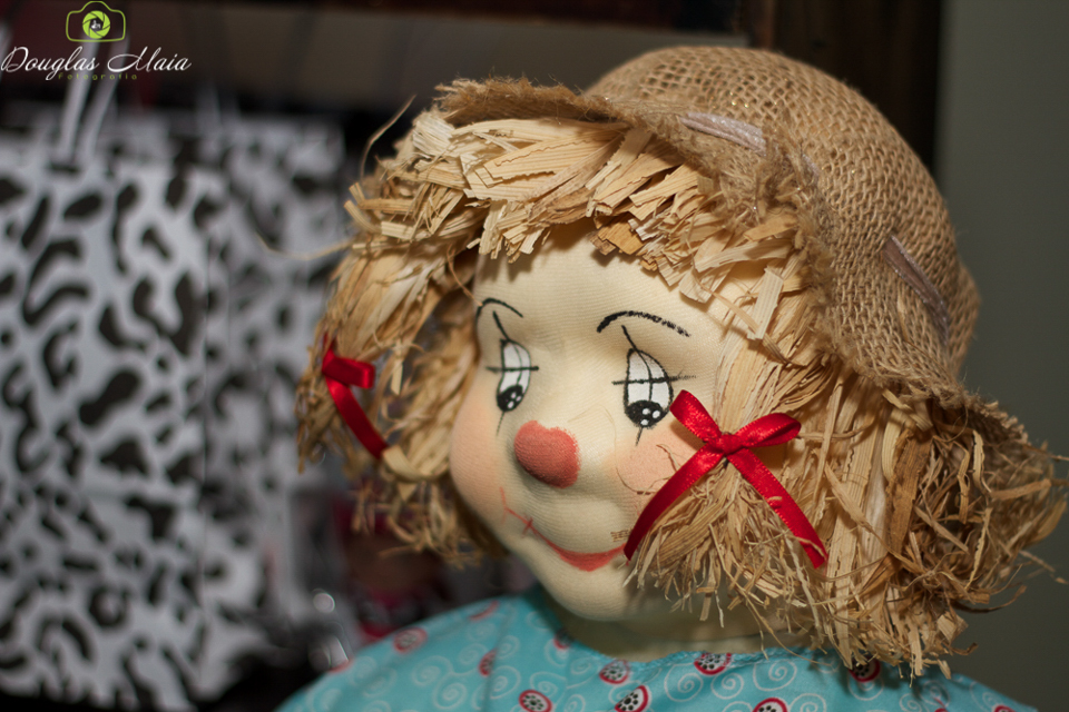 Boneco Fazendinha pelo fotógrafo Douglas Maia