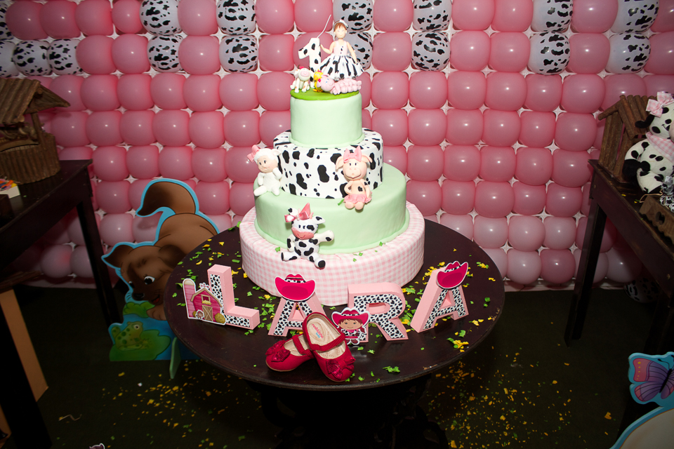 Bolo Fazendinha da Lara pelo fotógrafo Douglas Maia