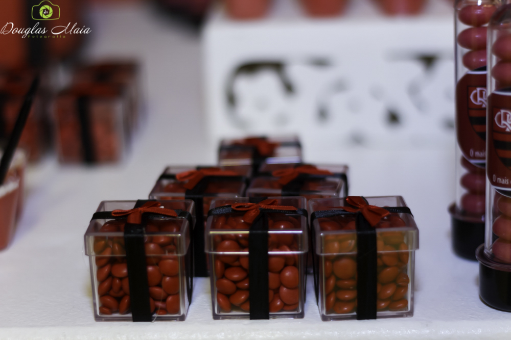 Scrapbook caixa acrílico Tema Flamengo pelo fotógrafo Douglas Maia