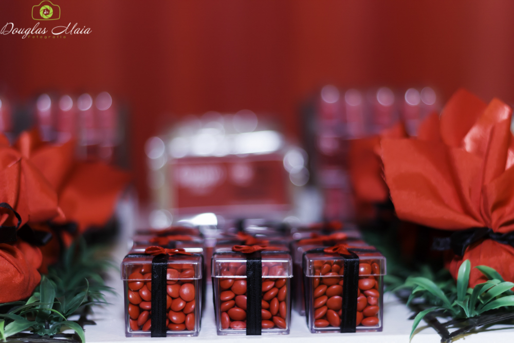 Caixa acrílico Tema Flamengo pelo fotógrafo Douglas Maia