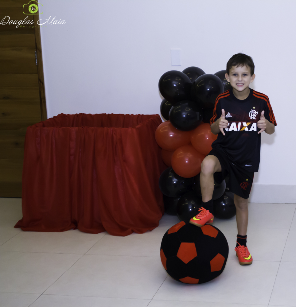 Gustavo flamenguista pelo fotógrafo Douglas Maia