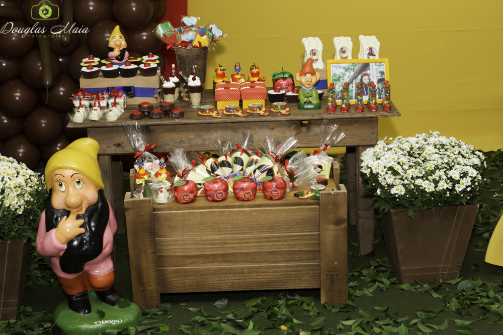 Doces Branca de Neve pelo fotógrafo Douglas Maia