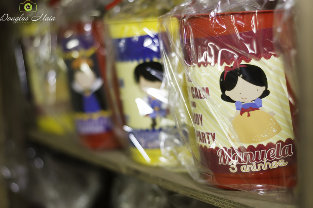 Lembrancinhas da Manuela Branca de Neve pelo fotógrafo Douglas Maia