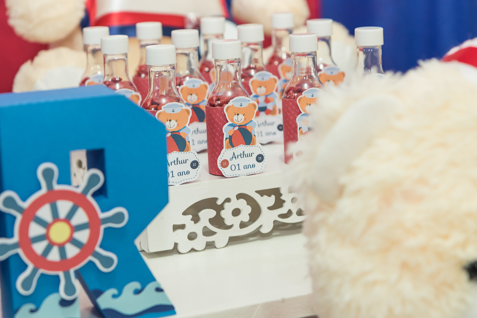 Garrafinha personalizada Tema Marinheiro pelo fotógrafo Douglas Maia