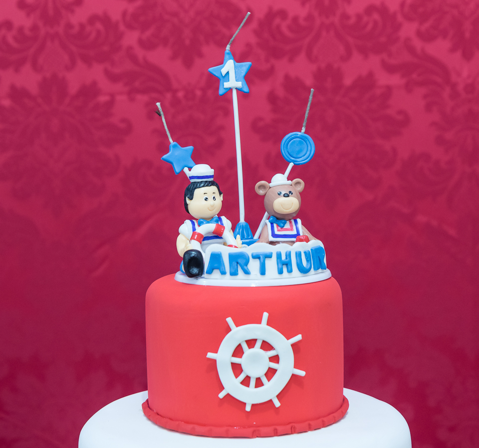 Bonecos do bolo Marinheiro pelo fotógrafo Douglas Maia