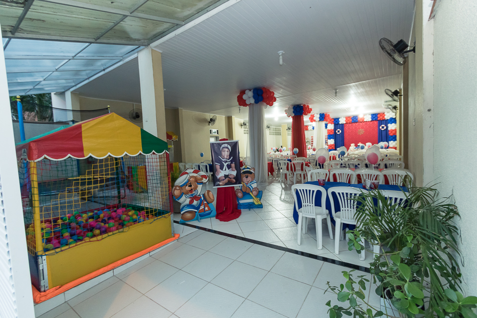 Decoração do salão Tema Marinheiro v