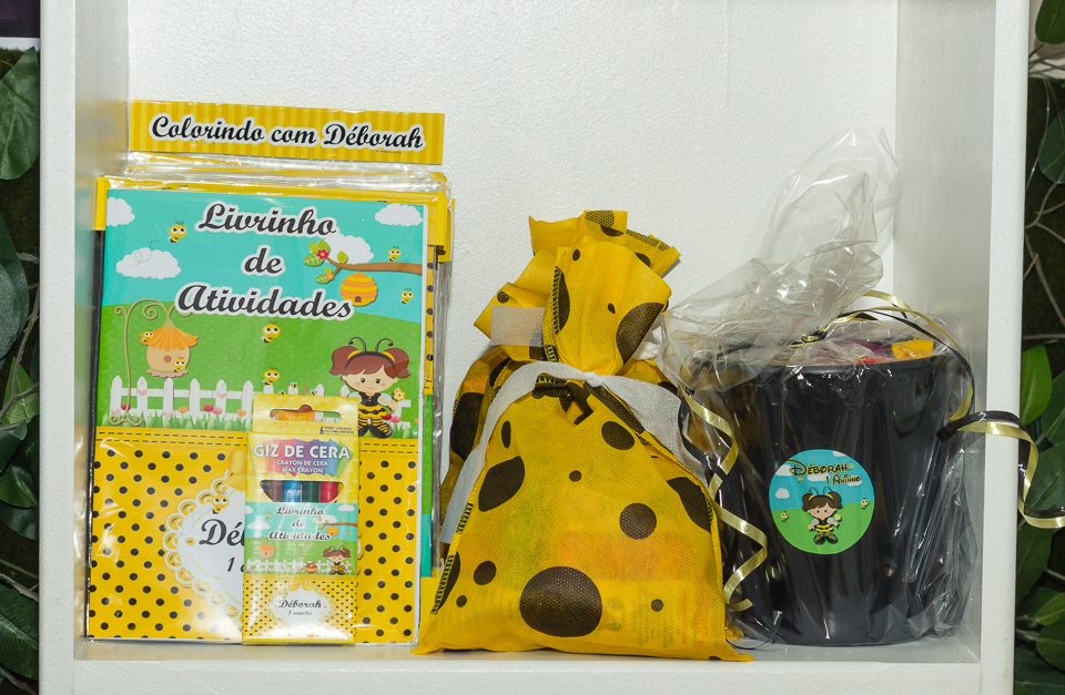 Livrinho de atividade Tema Abelhinha pelo fotógrafo Douglas Maia