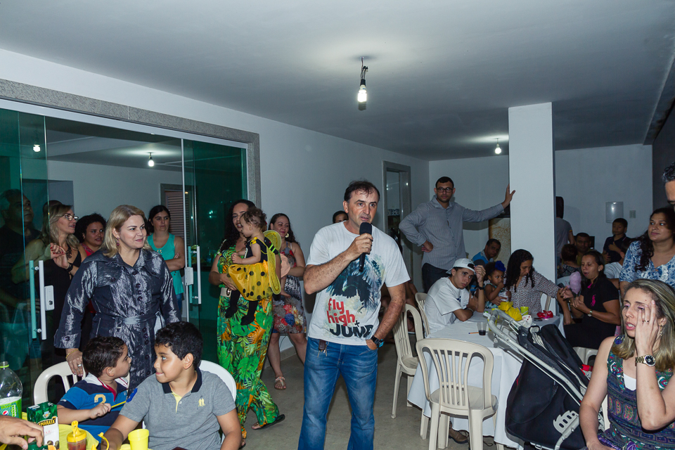 Pai falando pelo fotógrafo Douglas Maia