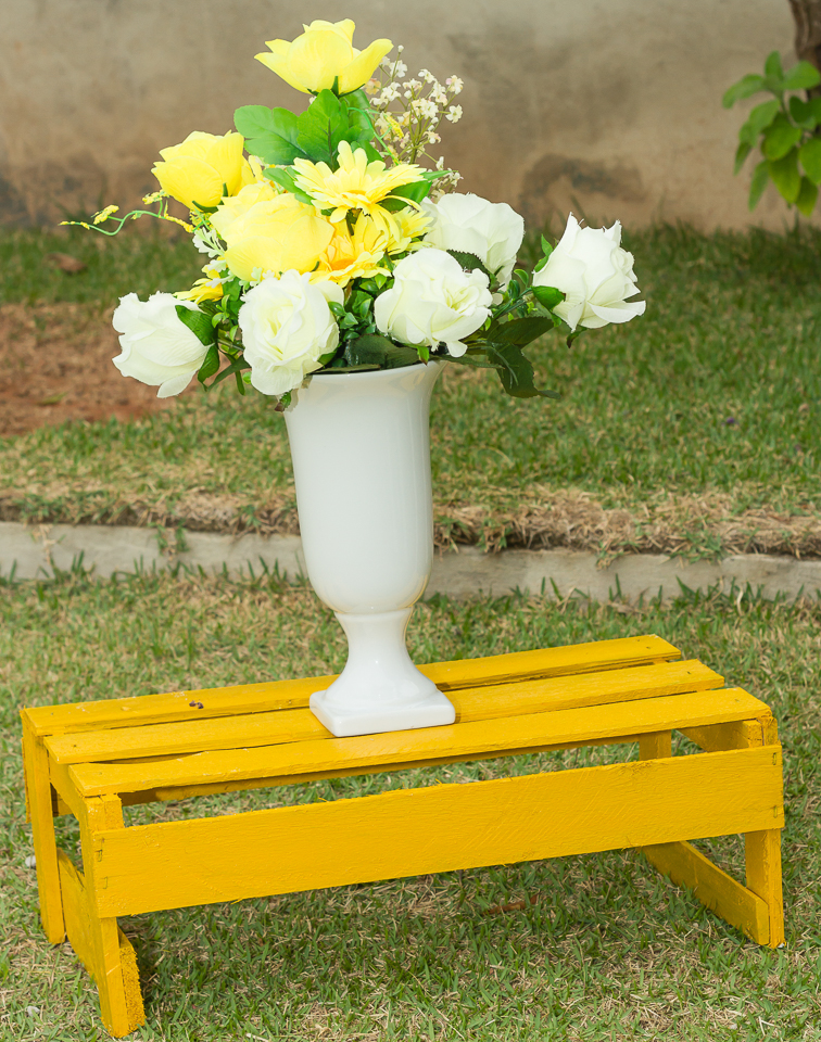 Jarro com flor Tema Abelhinha pelo fotógrafo Douglas Maia