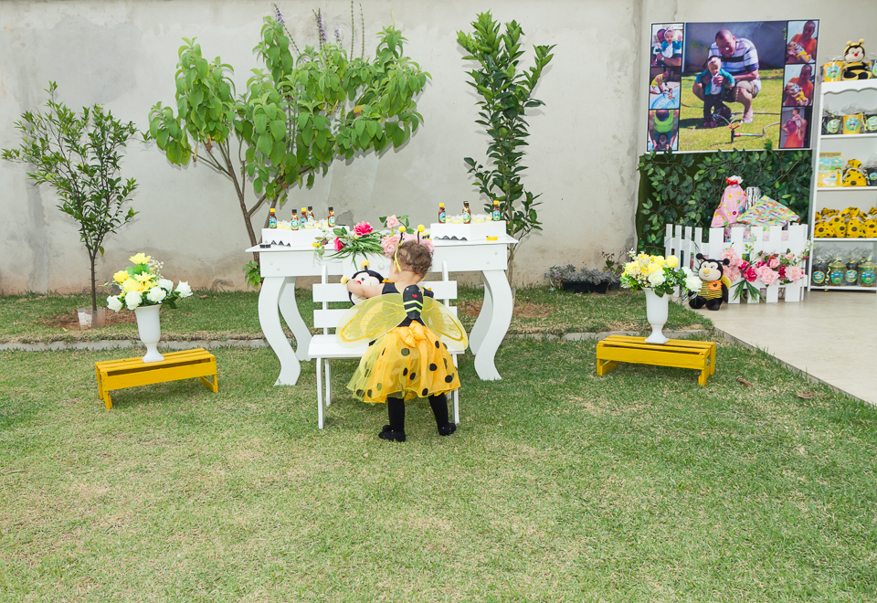 Abelhinha Deborah em seu aniversário pelo fotógrafo Douglas Maia