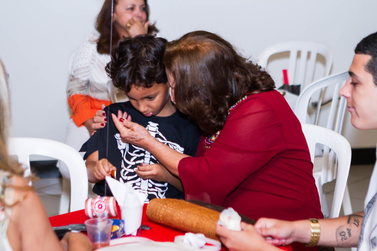 Davi ganha abraço pelo fotógrafo Douglas Maia